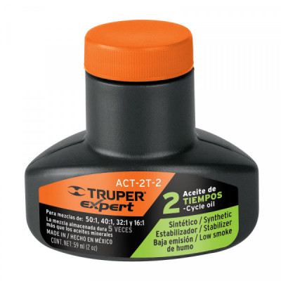 ACT-2T-2 Aceite para motor de dos tiempos, 2 oz TRUPER