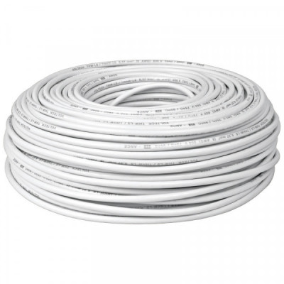 CAB-8B Cable THHW-LS, 8 AWG, color blanco rollo 100 m TRUPER