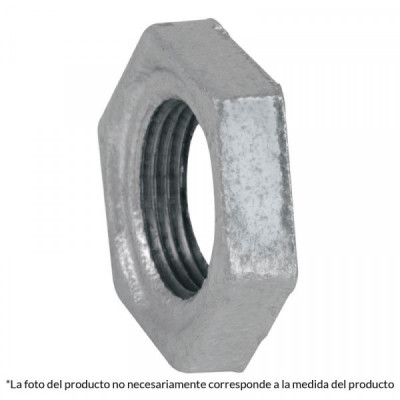 CG-981 Tuerca de presión, acero galvanizado, 1/2 pulgadas  TRUPER