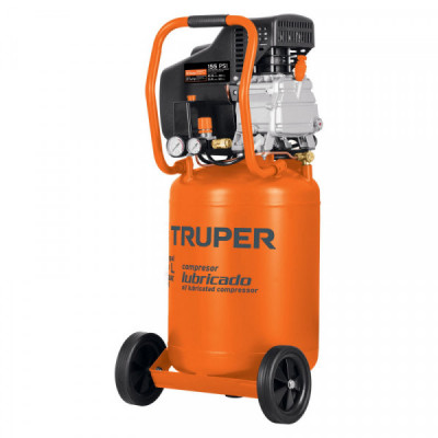 COMP-50LV Compresor vertical, 50 L, 3-1/2 Hp (potencia máxima ), 120V TRUPER