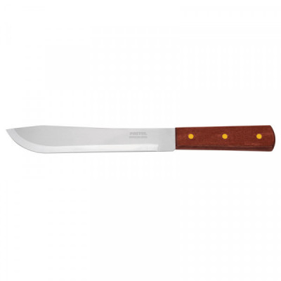 CUCH-M80 Cuchillo cebollero, mango madera, 8 pulgadas  TRUPER