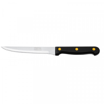 CUCH-P52 Cuchillo para asado con sierra, mango plástico, 5 pulgadas  TRUPER