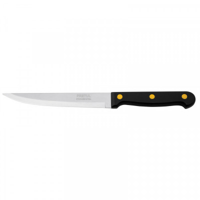 CUCH-P53 Cuchillo para asado liso, mango plástico, 5 pulgadas  TRUPER