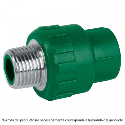 CV-613 Conector de PPR, 1 pulgadas , 32mm, macho TRUPER