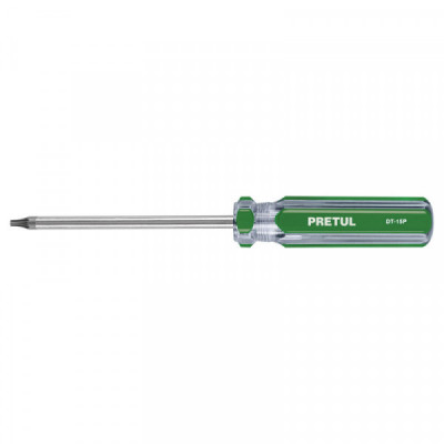 DT-15P Desarmador punta Torx T 15 mango de PVC Pretul TRUPER