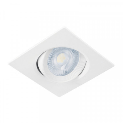 EMP-106L Empotrado, cuadrado, 5 W, 6500k, LED, blanco TRUPER