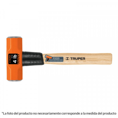 MD-2.5M Marro octagonal 2.5 lbs, mango madera TRUPER