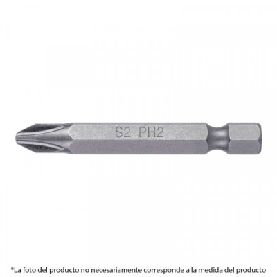 PUDE-1200 Puntas para desarmador Phillips PH0, 2 pulgadas , 5 piezas TRUPER