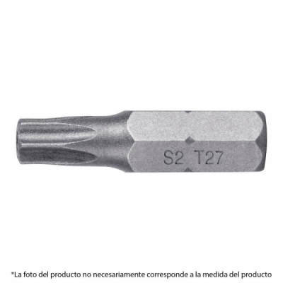 PUDE-6110 Puntas para desarmador Torx seg T10, 1 pulgadas , 5 piezas TRUPER