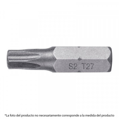 PUDE-6120 Puntas para desarmador Torx seg T20, 1 pulgadas , 5 piezas TRUPER