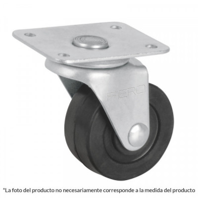 RO-1217 Rodaja hule 4 pulgadas , 42 mm con balero TRUPER