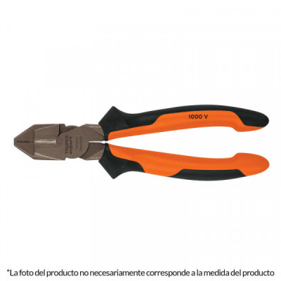 T200-9X Pinza de electricista profesional, 9 pulgadas , mango comfort grip TRUPER