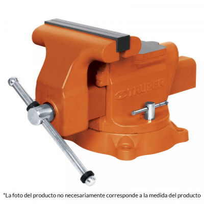 TA-5 Tornillos de banco uso industrial, hierro nodular, 5 pulgadas  TRUPER