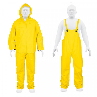 TRA-PRO-L Conjunto impermeable, talla grande, PVC TRUPER