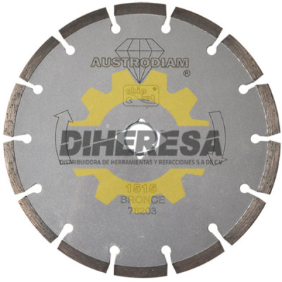 Austromex 1515 Disco de diamante segmentado Chip-cut