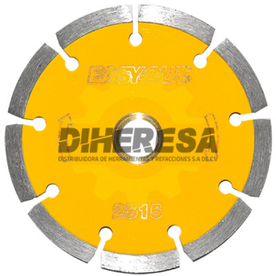 Austromex 2515 Disco de diamante amarillo segmentado Easy-cut Cantera