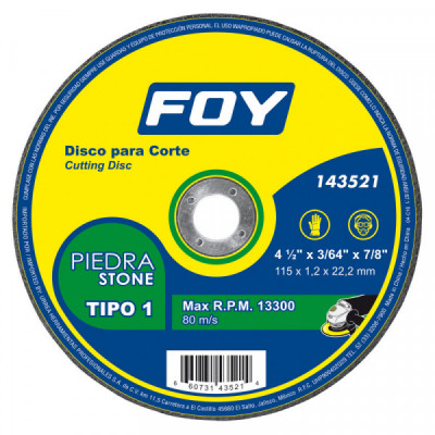 143521 FOY Disco t/1 piedra...