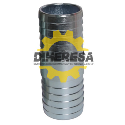 HA6010 Cople acero 1-1/2" galvanizado manguera