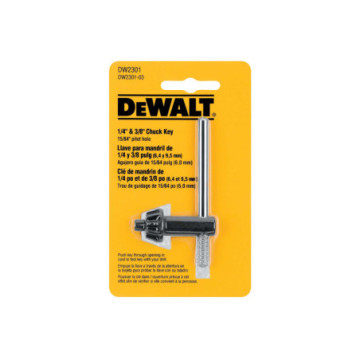 DW2301 LLAVE DE BROQUERO 1/4" Y 3/8" 15/64" DE ACERO