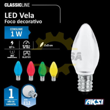 122205 Foco Decorativo Led...