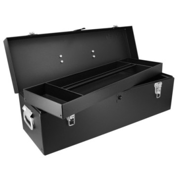 D9C20 Caja portaherramientas metálica negra 25" x 8" x 9" Urrea