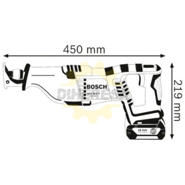 060164J000 Sierra SableGSA 18V-LI (Baretool)