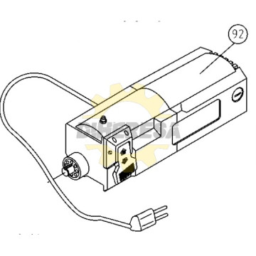 Dewalt N470355 MOTOR ENS.